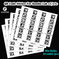 For Bambulab X1 Carbon QR Code For Bambu Lab X 1 Carbon Build Plate QR CODE  For Bambulab X1 Sticker Third Party Build Plates