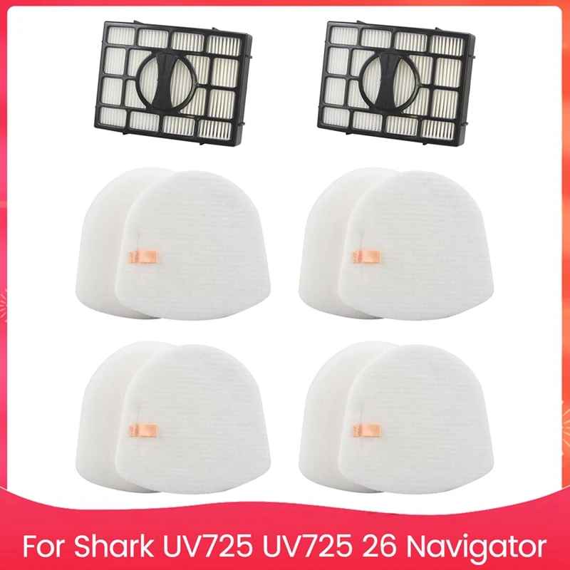 

Сменный фильтр для Shark UV725 UV725 26, подъемная часть вертикального пылесоса Navigator # XFFK560, XHEPA560