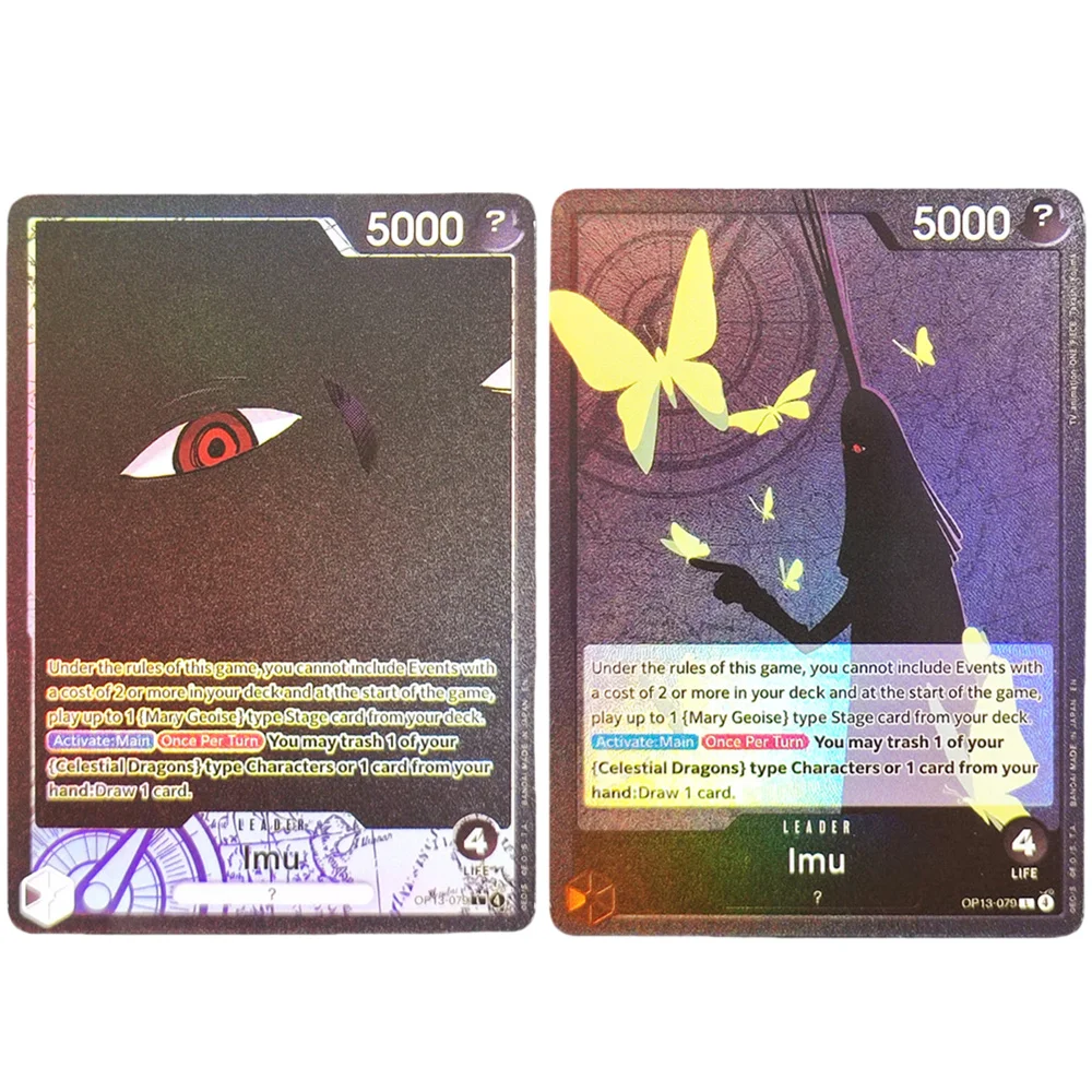 

Коллекционные аниме-карточки ONE PIECE: Imu Carrying On His Will OP13-079 Proxy English