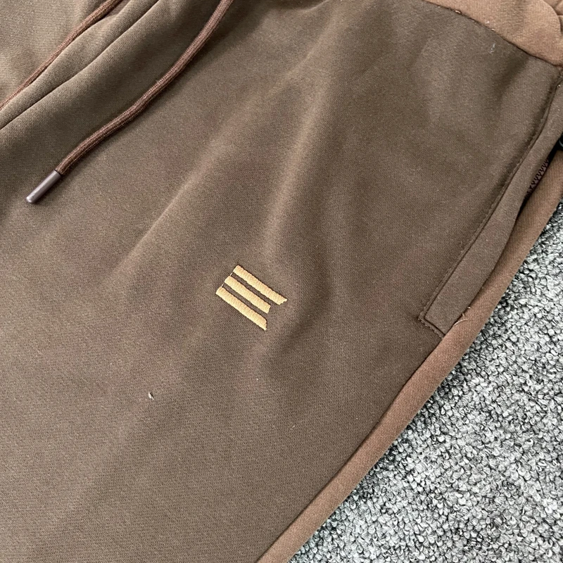 Kroen Sweatpants اليومية فضفاضة الرجعية الشارع الهيب هوب التطريز المرقعة الرباط سراويل تقليدية الرجال النساء السراويل #3