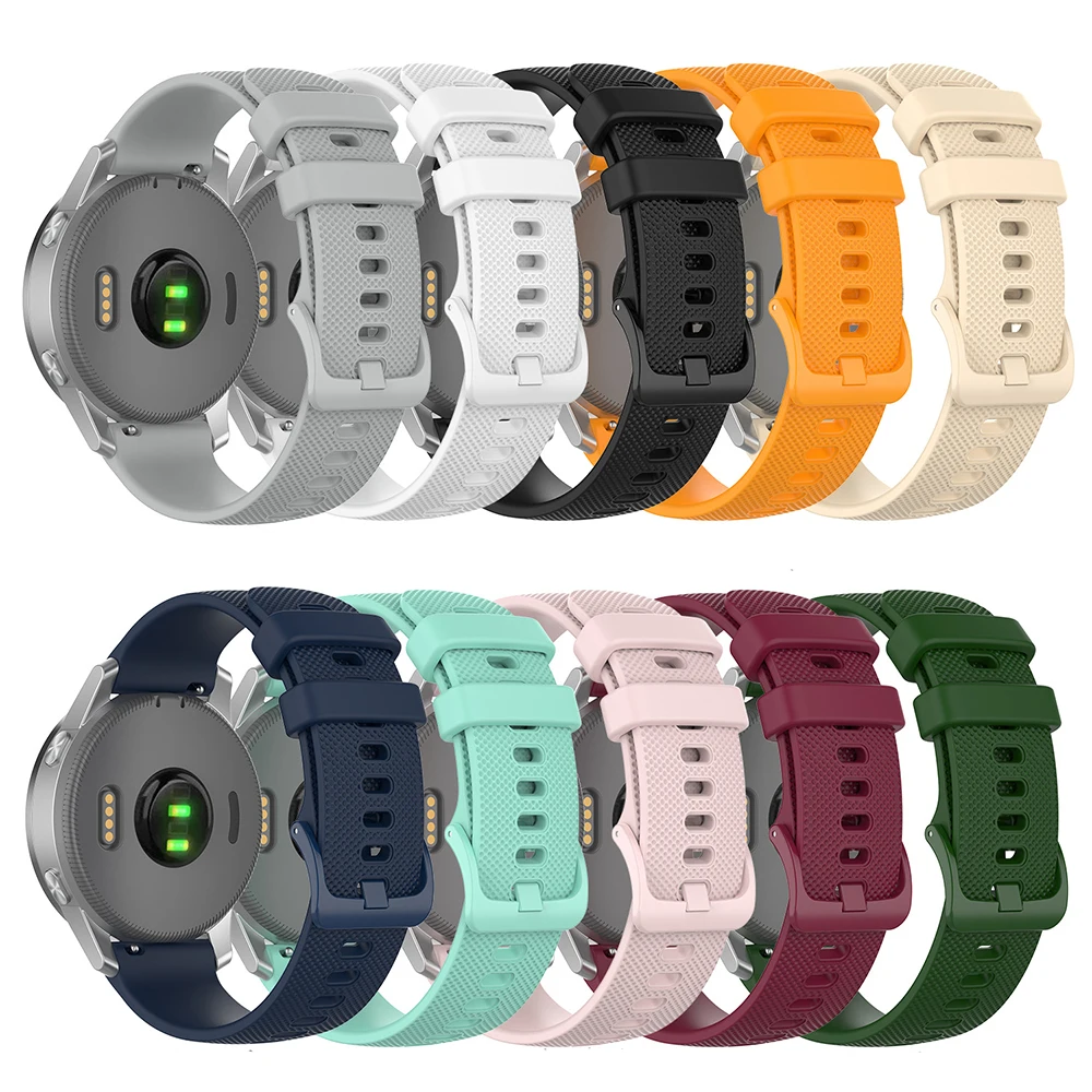18/20/22mm Silicone Strap For Huawei Watch GT5 GT4 41mm 46mm GT3 GT2 Smart Watch Band For COROS Pace 3/2/APEX 42mm 46mm