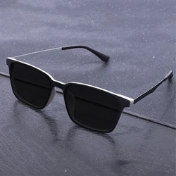 High Quality Outdoor Driving Sunglasses Popular Square Large Frame Sun Glasses Classic Glasses Men Women Retro Sunglasses