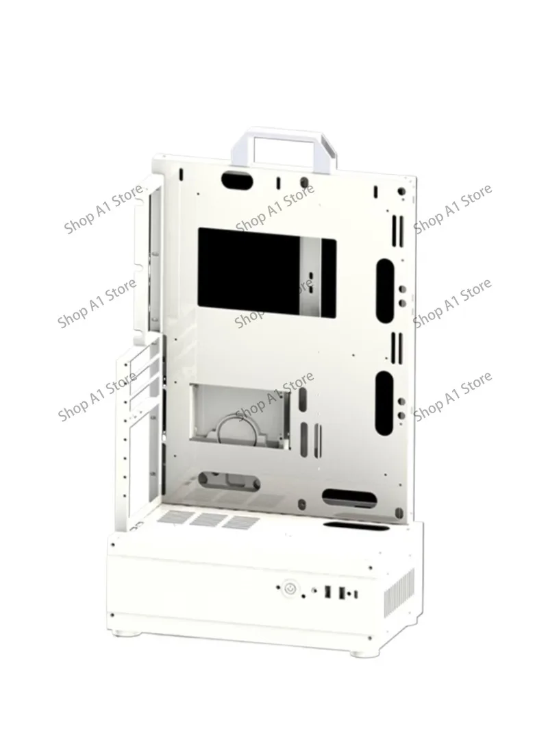 Open Chassis 240/360 Water-cooled Air-cooled Rack Atx/matx Graphics Card Vertical Desktop Host Small Chassis