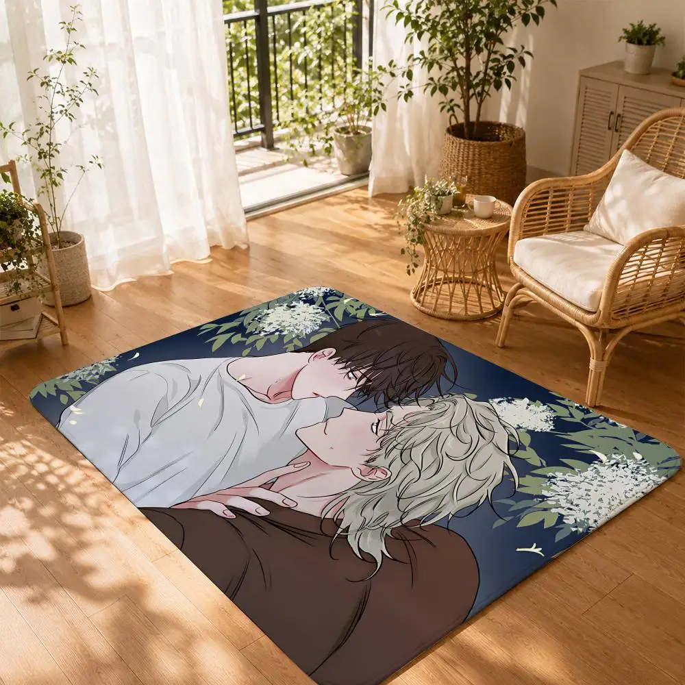 Art Theme L-low tide in twilight Floor Mat Non-Slip Absorbent Floor Mat Decorative Rug for Home Bathroom Bedroom Entryway