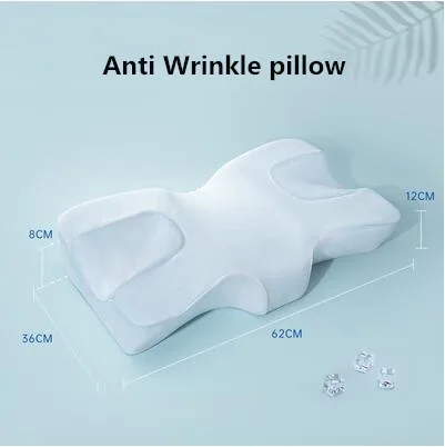 

Beauty Pillow Side Sleep Does Not Press Face Cervical Pillow Anti Wrinkle Face Pillows Helps Sleep Memory Foam Pillow