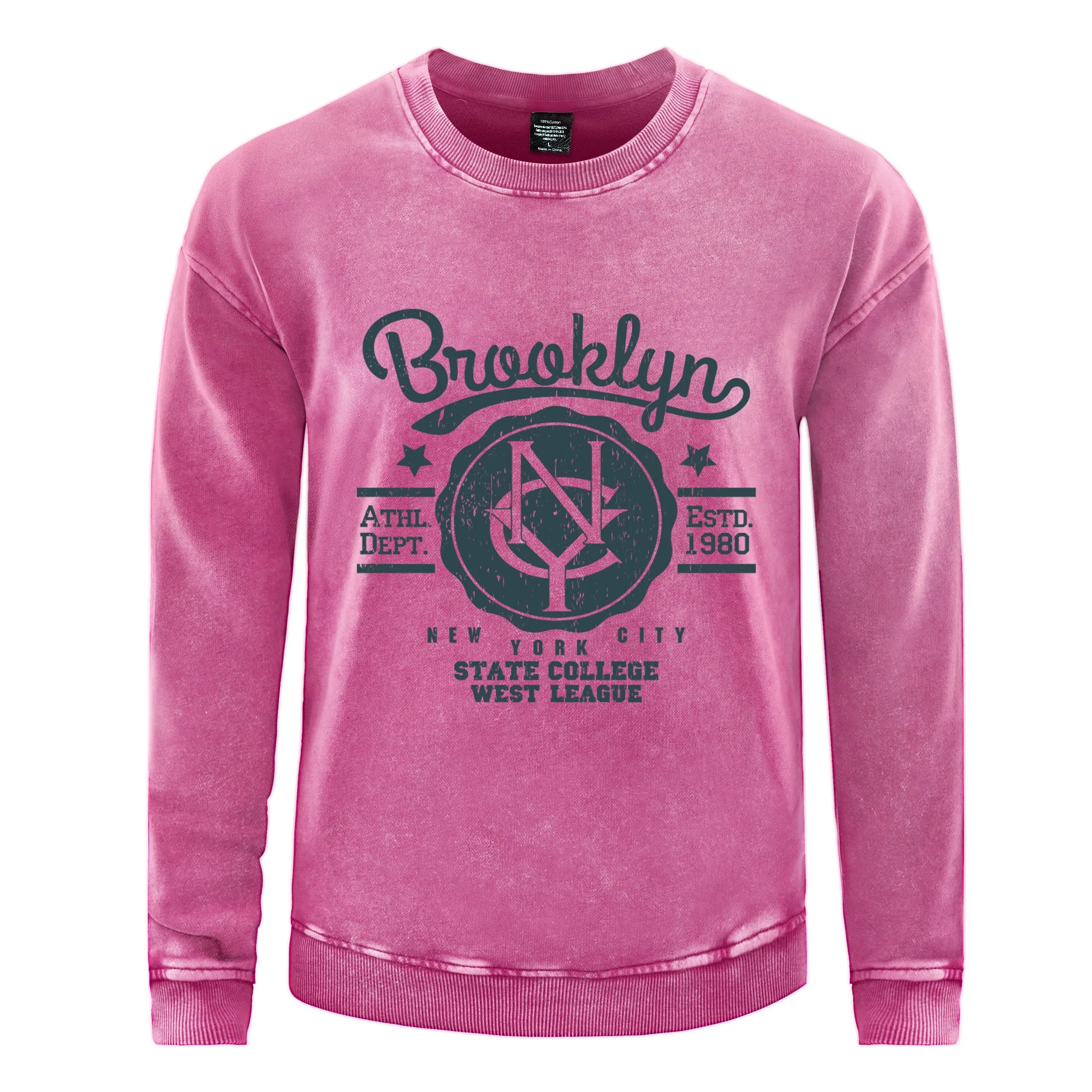 State College West League Home - Oversized Crewneck Fleece avaliação e preço
