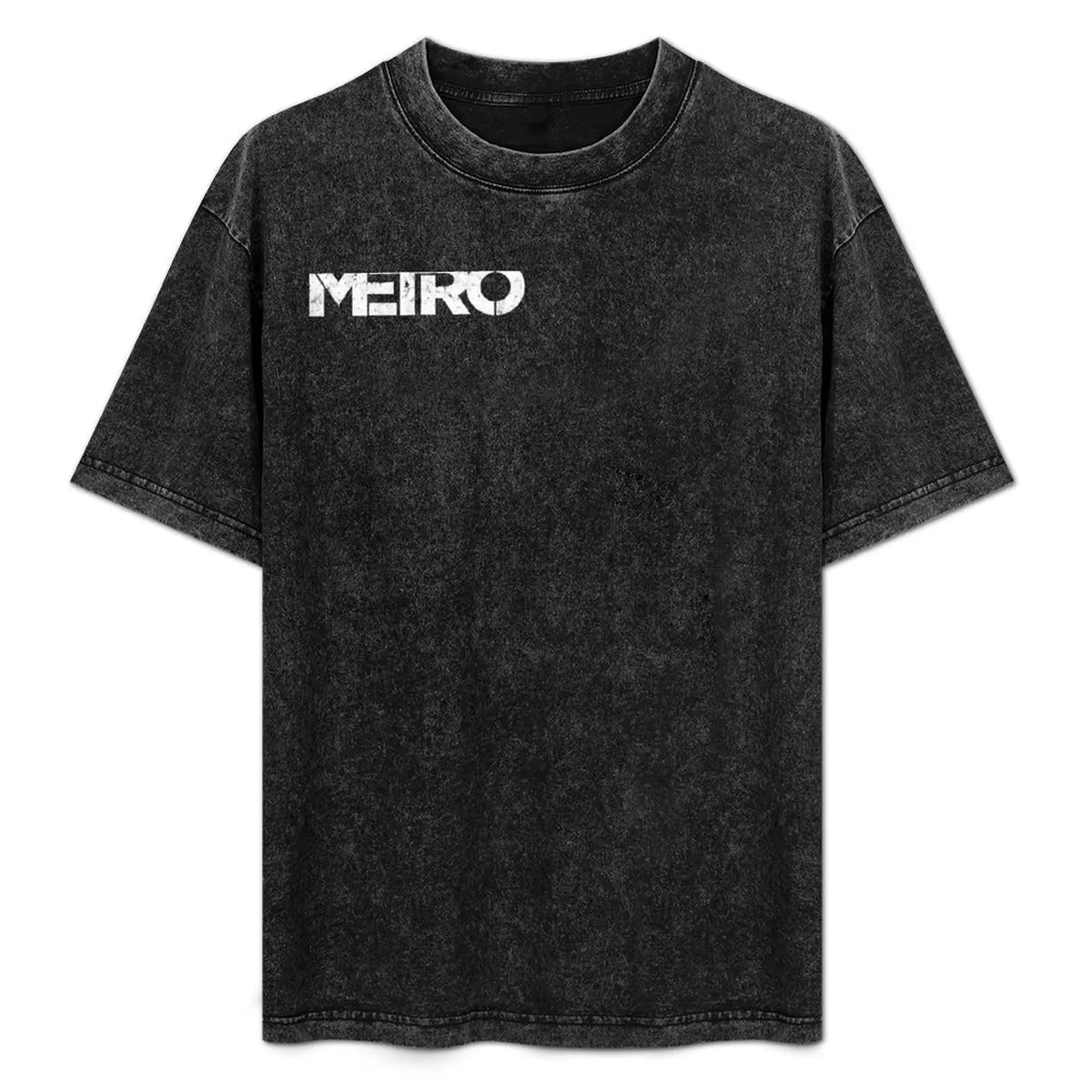 

Metro Logo T-Shirt Large Size Casual Tee Shirt