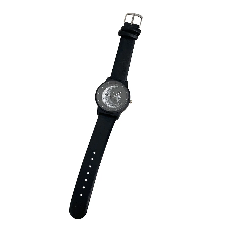 Astronauta relógio feminino masculino cinto movimento preciso clássico design versátil durável seguro opção de presente de longa duração