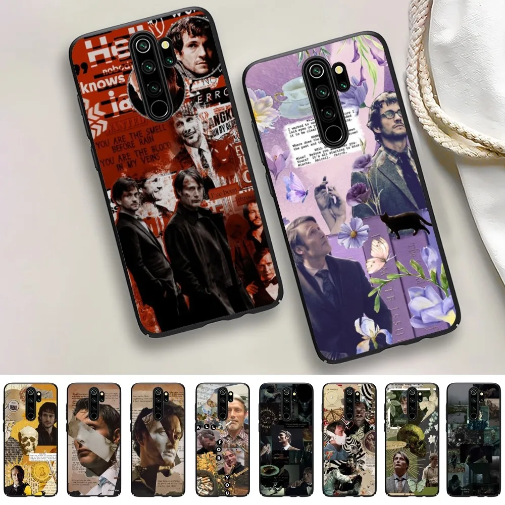 Cool Graham Hannibal Mads Mikkelsen Phone Case For Redmi 5 6 7 8 9 10 plus pro 6 7 8 9 A GO K20 K30 K40 pro plus F3 Fundas