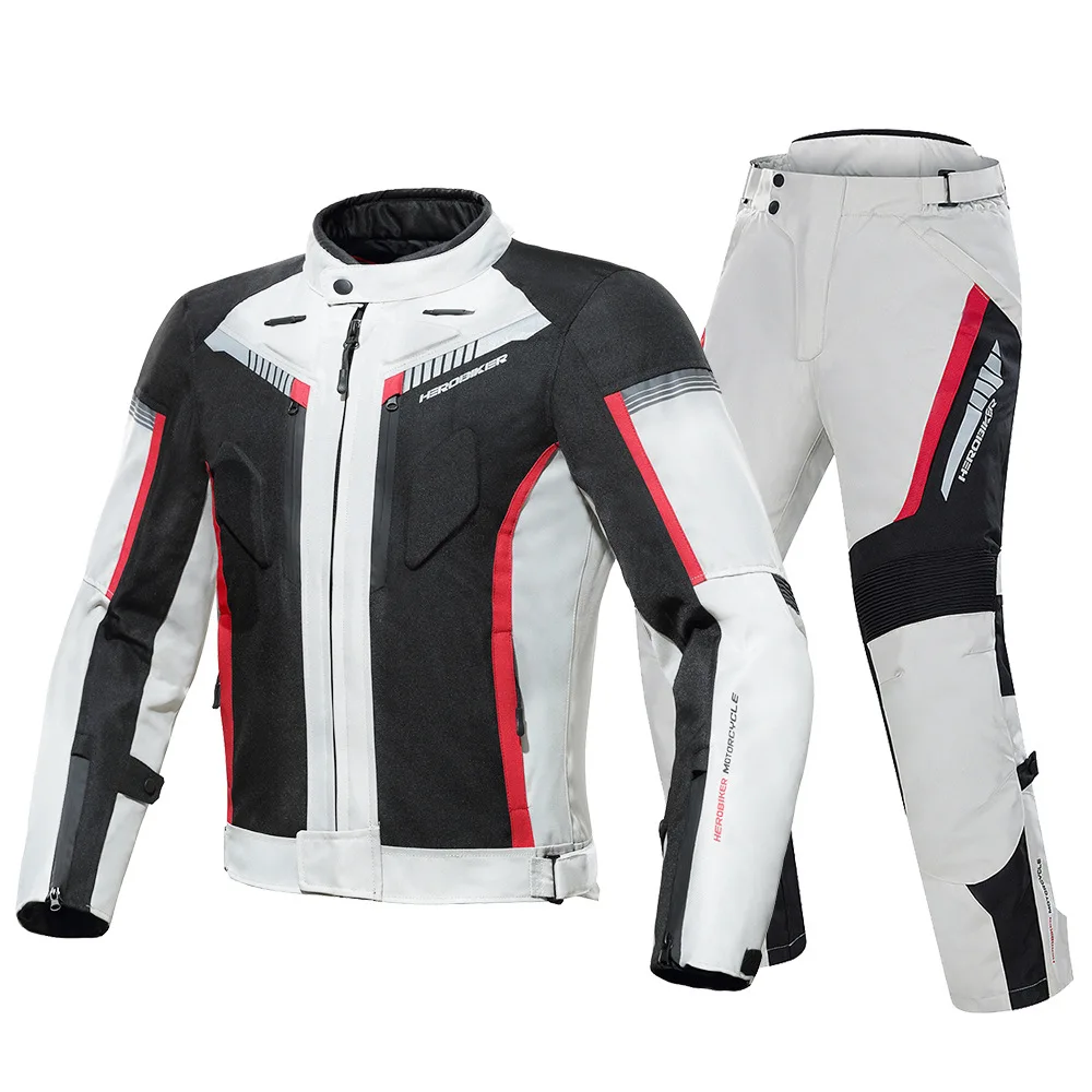HEDDBEKE motorrijpak vier seizoenen waterdicht warm jack en broek voor off-road mountainbike racen motocross rijders
