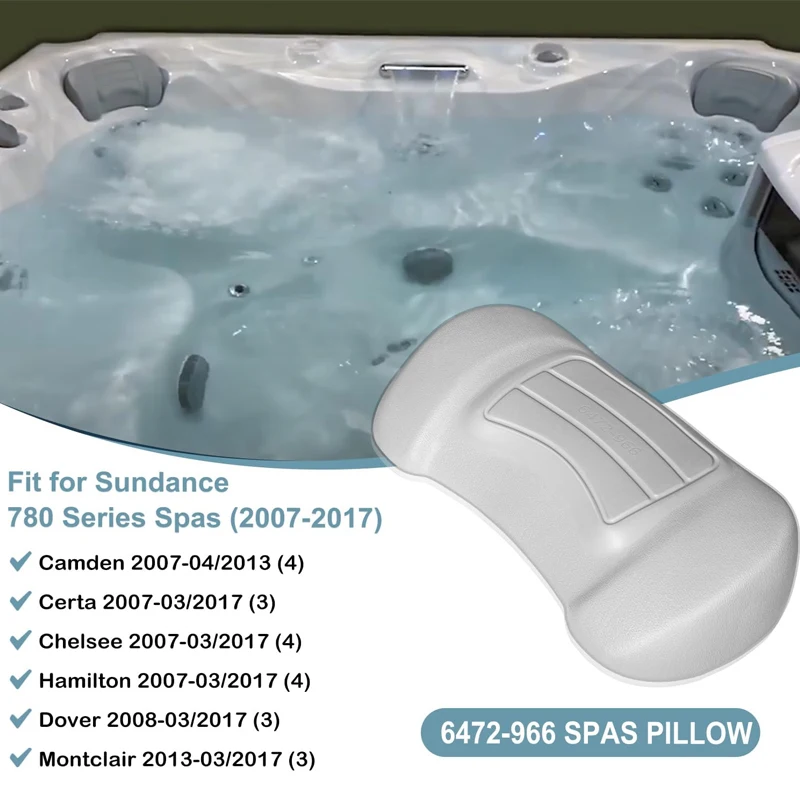 Replace 6455-469 (1 Pack) ,Spas Replacement Pillow 6472-966 Fits for Sundance 780 Series Spas (2007-2017)