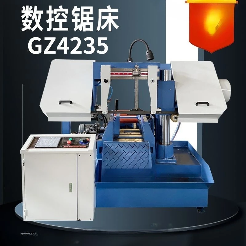 Metal horizontal band sawing machine 350x350mm sawing machine steel round steel sawing