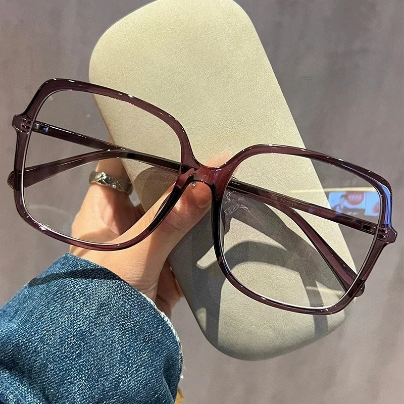 Far Sight Goggle Luxury Trend Eye Protection Myopia Glasses Retro Square Frame Eyeglasses Trend of Ultra-light Ladies Frame - Image 4