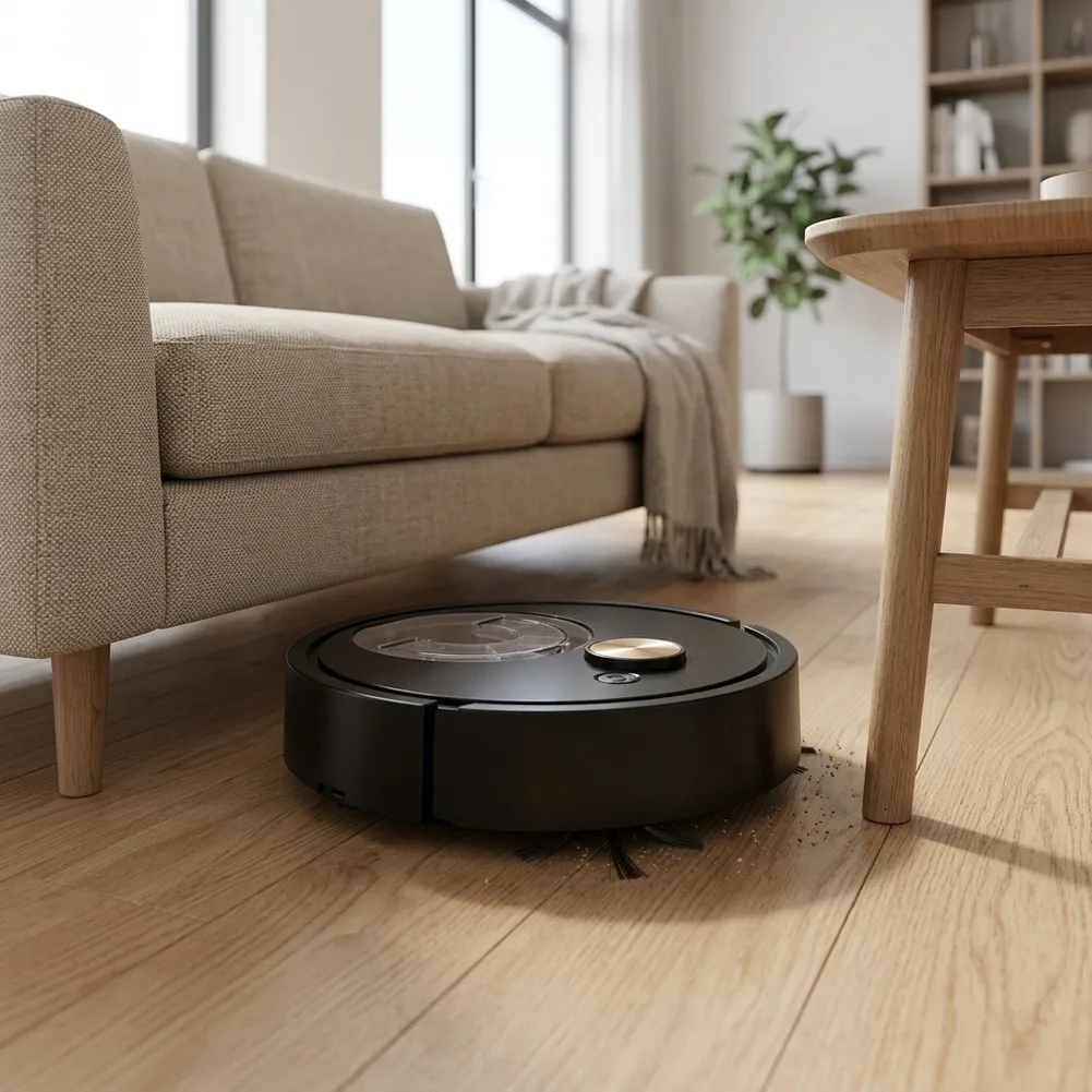 for slim Robotic Mop Robot Vacuum Cleaner For Daily for Home Cleaning for triple Cleaning Function Smart Robot Vacuum Cleaner