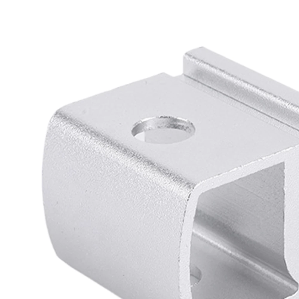 Aluminium Alloy IGT Extension Plate Link Buckle for Outdoor Camping(Silver 2PCS)