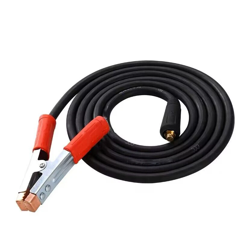 Welding Machine Electrode Holder 5M Cable + Earth Clamp 3M Cable Groud Welding Earth Clamp Clip Set