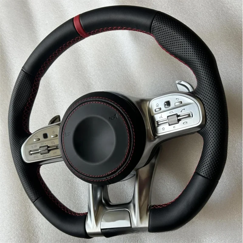 

Anti-slip carbon fiber modified car steering wheel