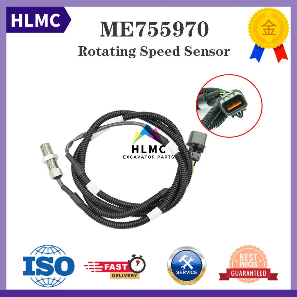 Excavator Accessories ME755970 9443613465 479771-9222 4797719222 94436-13465 Engine Fuel Pump Speed Sensor SK330-6E 6D16 6D24