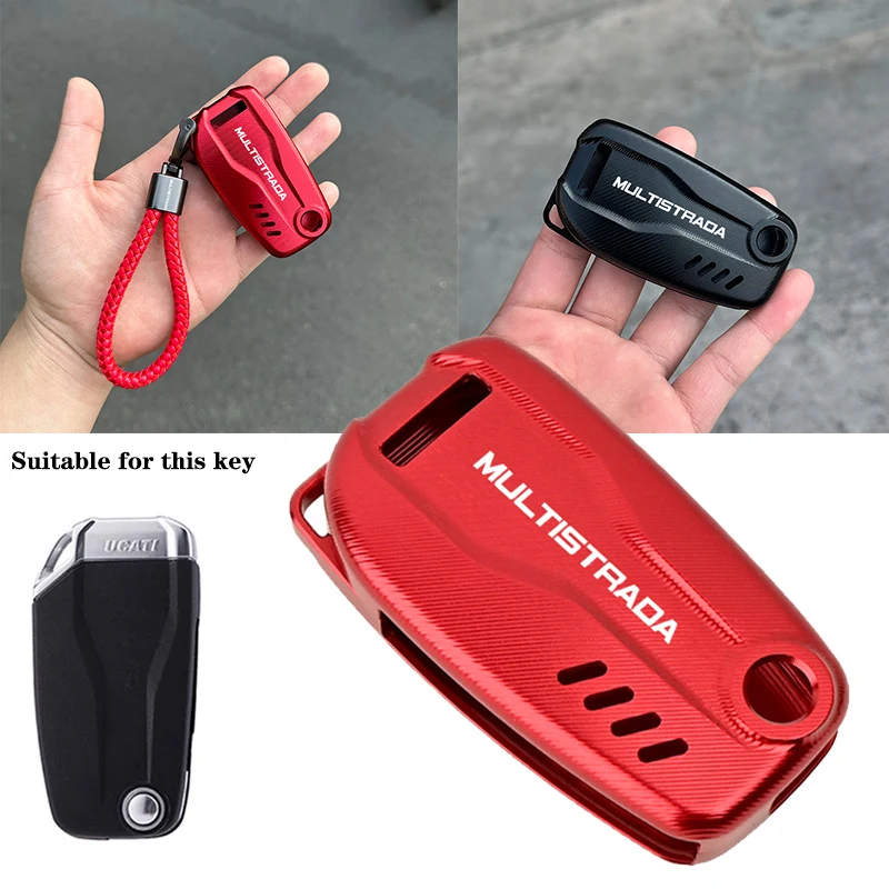 Para DUCATI Multistrada V2 V2S V4 V4S 1260S 950S accesorios motocicleta CNC aluminio arranque electrónico funda para llave