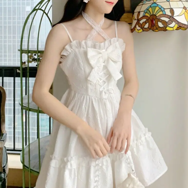 

[Full] Cute and elegant Lolita suspender Lolita dress JSK suspender soft sister skirt vestidos de mujer