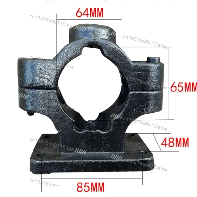 Column Base with Clamp Clamp Clamping Table Matching Chuck, Suitable for Small Handheld Water Drill Bracket Accessories