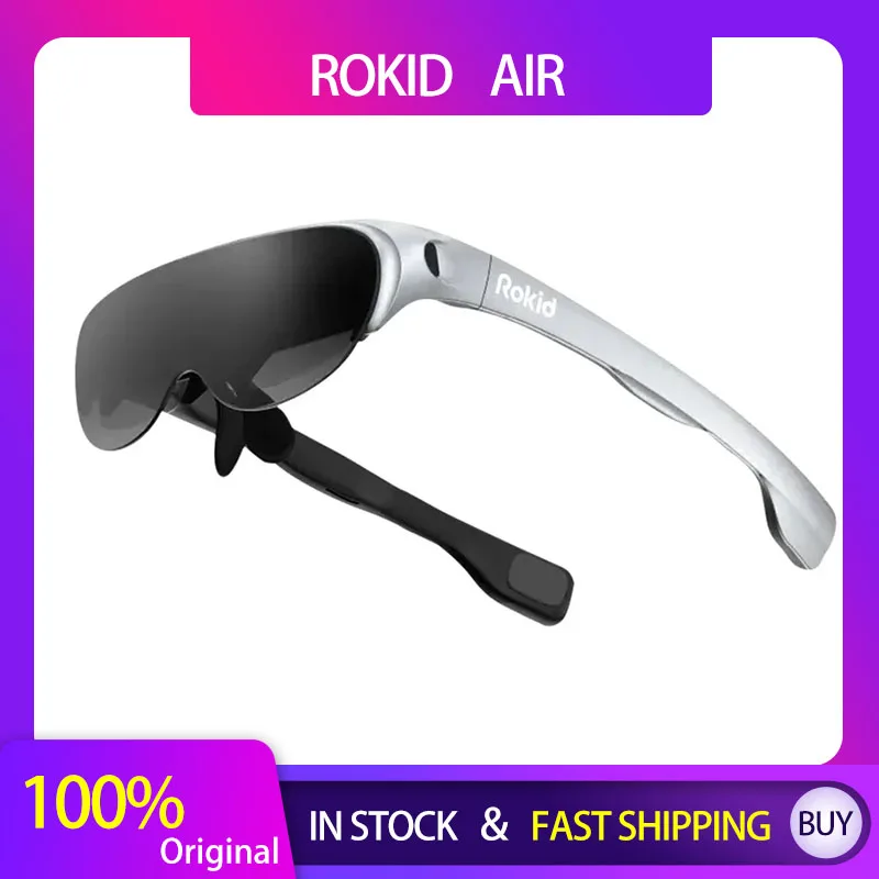 Rokid Air AR Smart Glasses HD Tragbares Display Virtual Reality 3D Theater 4K Unterstützt Xbox Switch PS5
