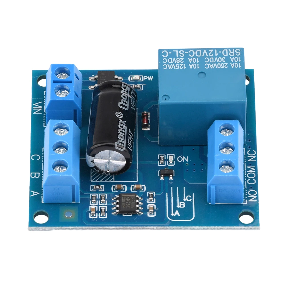 DC12V Automatic Water Level Control Switch Module Liquid Sensor Switch Solenoid Valve Motor Pump Automatic Control Relay Board