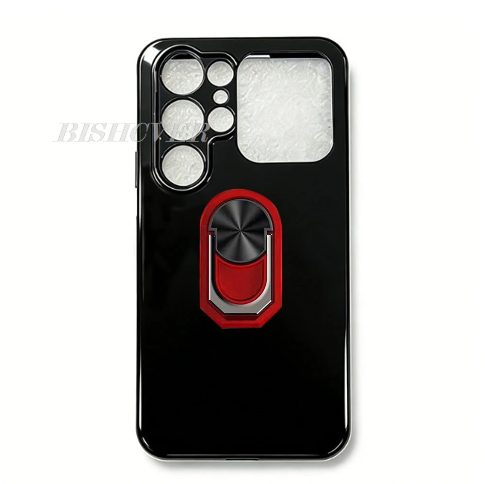 For Oukitel C68 Plus 7.2" 2025 Oukitel C68 Plus C68Plus Back Ring Holder Bracket Case Smartphone TPU Soft Silicone Cover