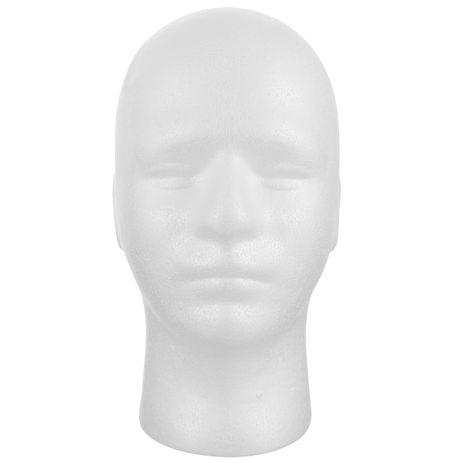 Mannequin Stand Display Model Foam Heads Male Hat Men Holder Manikin Maniquins Practical Show Hair Manican Bald Froth Size