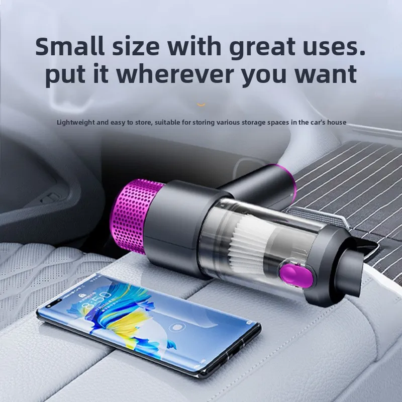 Wireless Desktop Car Vacuum Cleaner Integrated Handheld Blowing and Suction Small Mini Rechargeable Vacuum Cleaner