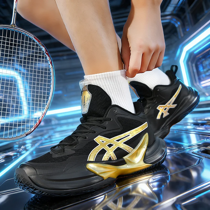 

Теннисные кроссовки для мужчин, дышащие, для занятий спортом на открытом воздухе, для зала, для бадминтона, повседневные, для ходьбы, волейбола, мужские кроссовки.