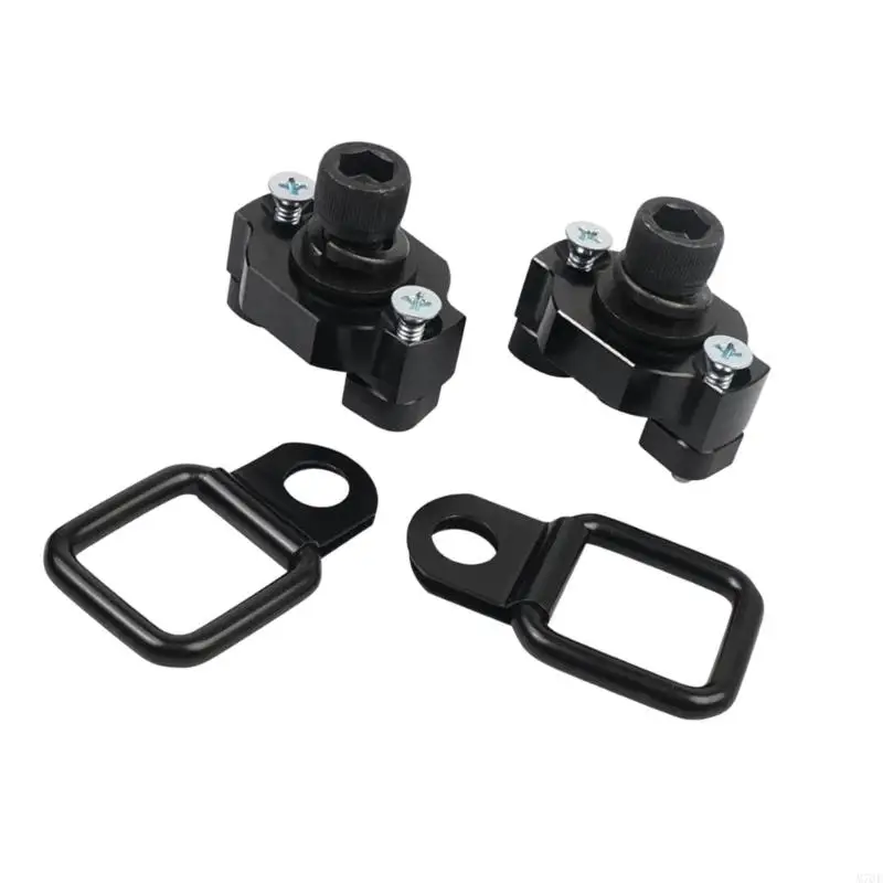 M76E Aluminium D-Loop Cargo Hardware 2/4 Stück, geeignet für den Transport von UTV-Montageblöcken – Detail 9
