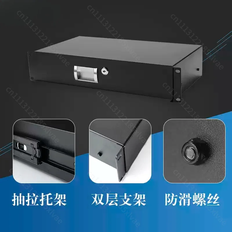 Computer Room Cabinet Drawer Network Equipment Cabinet Drawer Microphone Flight Case ABS Hard Box Drawer