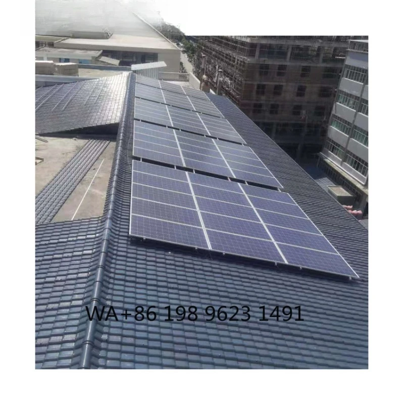 

Curved BIPV Photovoltaic Solar Roof Tiles OEM Color Size Customization Home Building