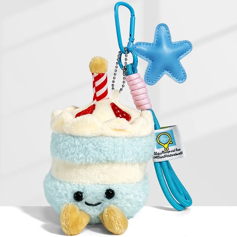 

Новинка в наличии Kawaii плюшевый рюкзак для торта, украшения для сумок, игрушка, подарите друзьям, милый стиль меньшинства, модные креативные праздничные подарки