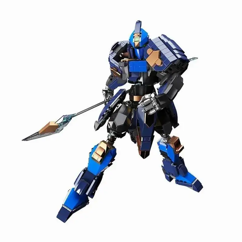 

Mould King 93005 Ma Chao Mecha Model Mechanical Technical Building Blocks Five Tiger Generals Assembly Bricks DIY Gift