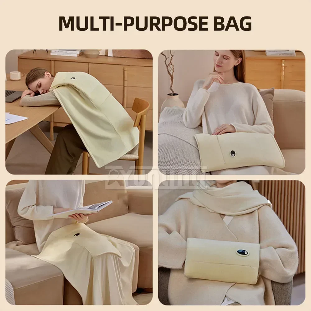 بطانية كهربائية لشخص واحد ، مرتبة ساخنة ، تدفئة الجسم ، ترموستات للمكتب