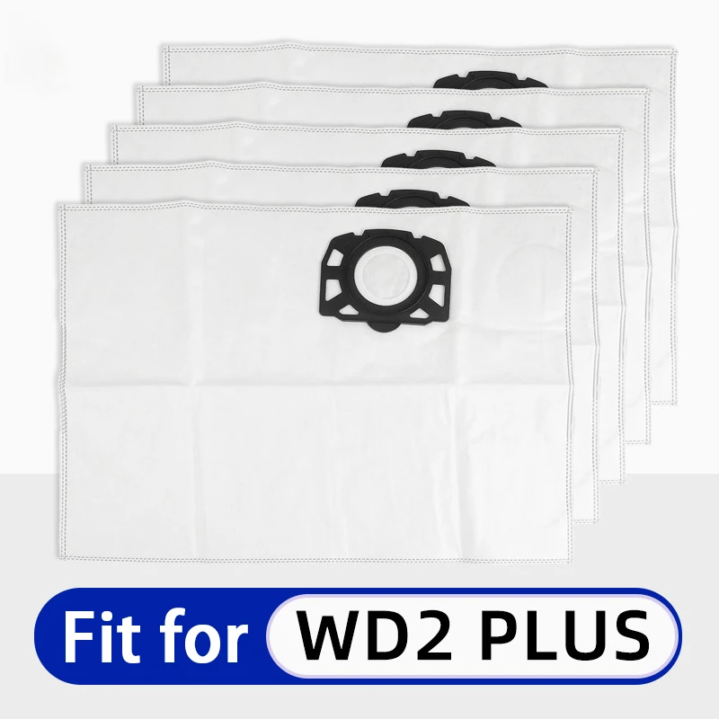 Imagem -02 - Robô Aspirador Substituição Bolsas de Poeira Acessórios Faça Você Mesmo Karcher Wd2 Mais Wd3 Se4002 1pc Alta Qualidade