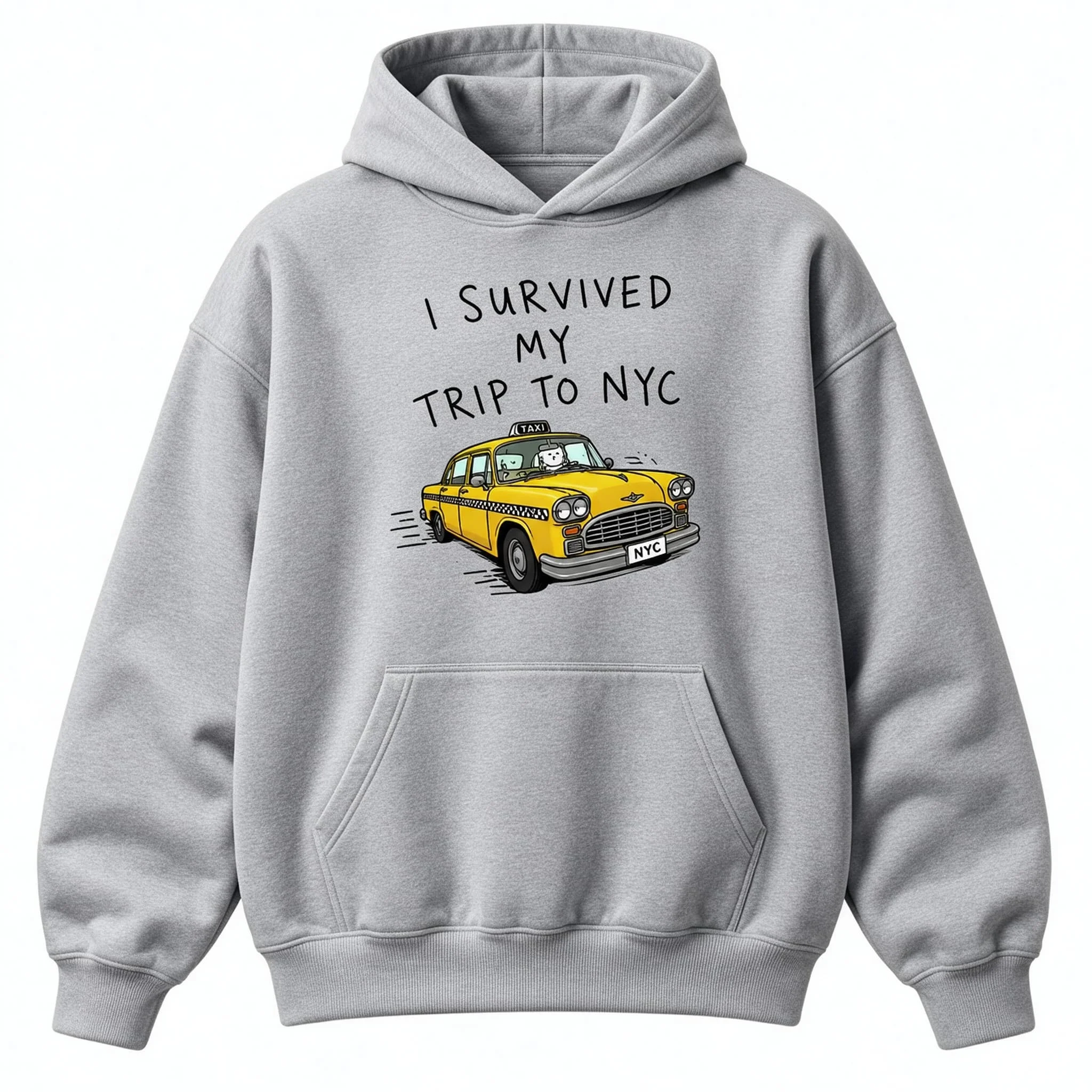 Ich habe meine Reise nach New York überlebt – Tom Holland Herbst-/Winter-Kapuzenpullover, Unisex, für Herren und Damen, Sweatshirt, Oberteil, Baumwolle, Herren-Kapuzenpullover. – Detail 5