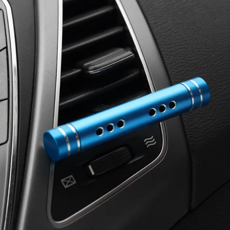 Автомобильный вентиляционный зажим для аромата, креативный автодиффузор, твердые духи, декоративные аксессуары, несколько ароматизаторов и цветов, автомобильный освежитель воздуха