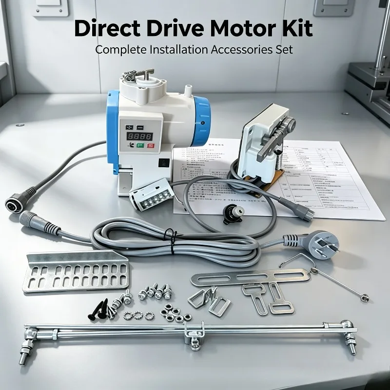 Motor Electric Control Mute and Energy Saving Motor 220V 750W Sewing Machine Flat Car Modification All-in-one Machine