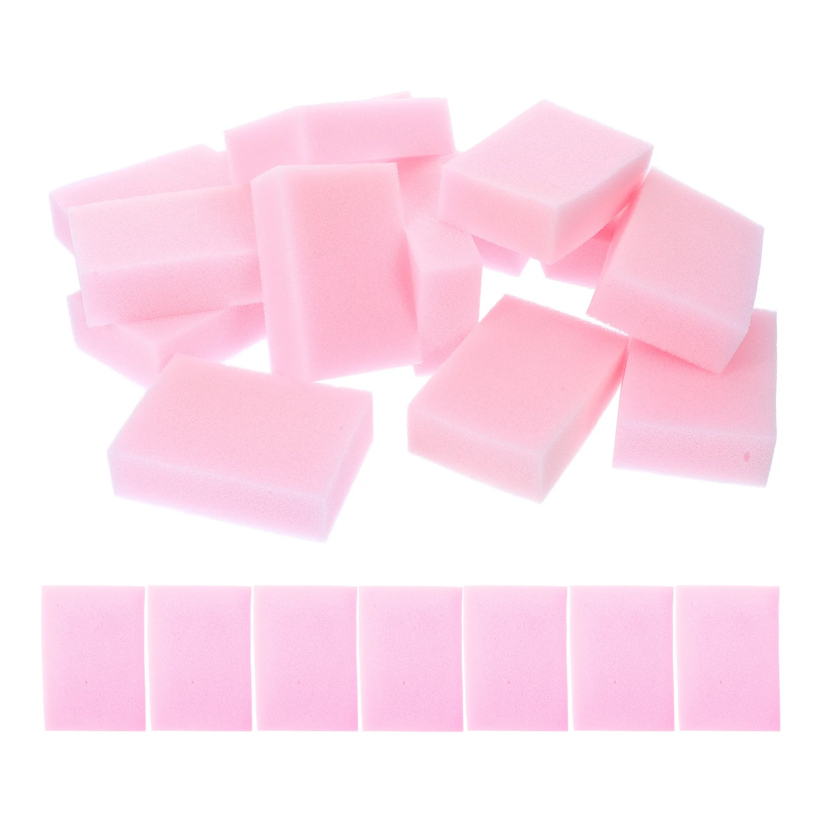 

24pcs Hair Cleaning Brush Rectangular Sponge For Barber Neck Duster Salon Hair Cutting Shaving Multi-Functional Washing Tool