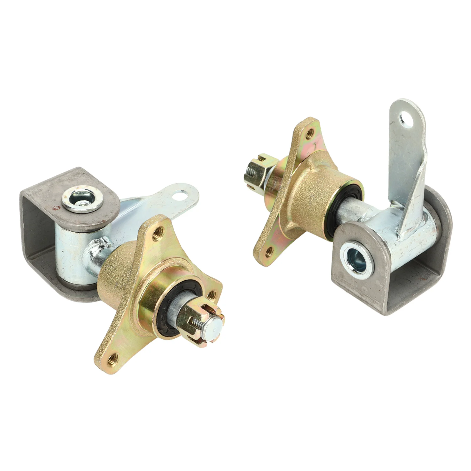 Front Wheel Hubs Steering Spindle 17mm 3 Stud Steel Alloy for 6in Tires Quad Bike ATV Go Kart OEM Replacement High Hardness Forg