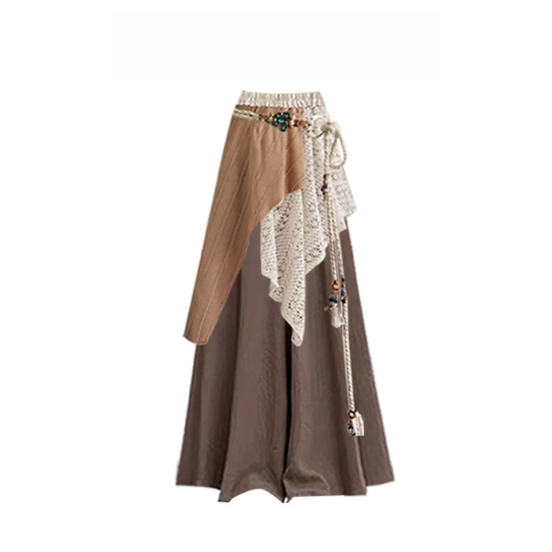 Ele الخريف المحملة قطعة مجموعة المرأة Faion oulder Bared تنورة عادية السراويل الستار تصميم الحسية سيدة Sle