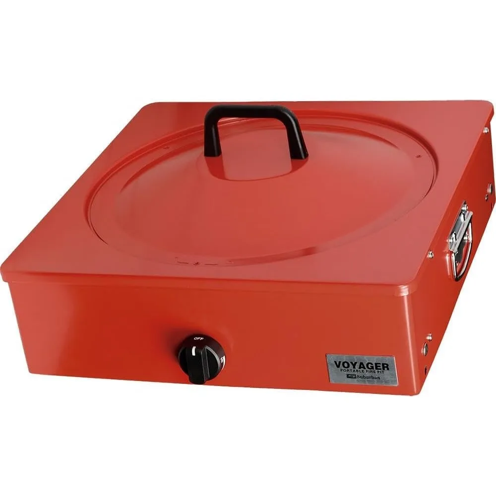 حفرة نار محمولة باللون الأبيض في الهواء الطلق، طراز 3033A، للاسترخاء الضواحي