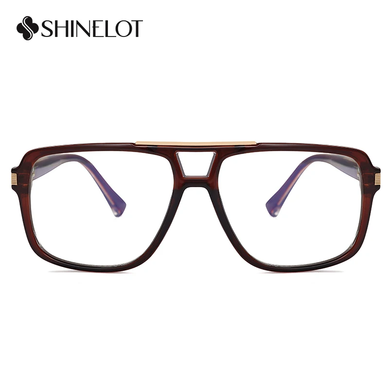 97709 Rectangle Eyeglasses Prescription Frame Technology Oriented Glasses Full Frame Youth Style Science Geek Durable Eyewear view 5