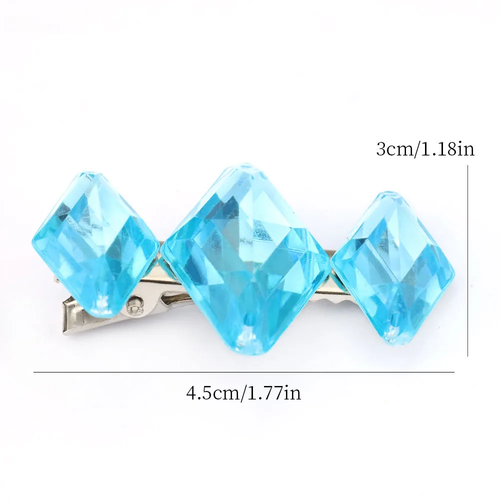 My and Little Pony Hairpin for Women and Girls, Blue Crystal Exquis Cosplay réinitialisation, Fashion Clothing Accessrespiration, Gifts