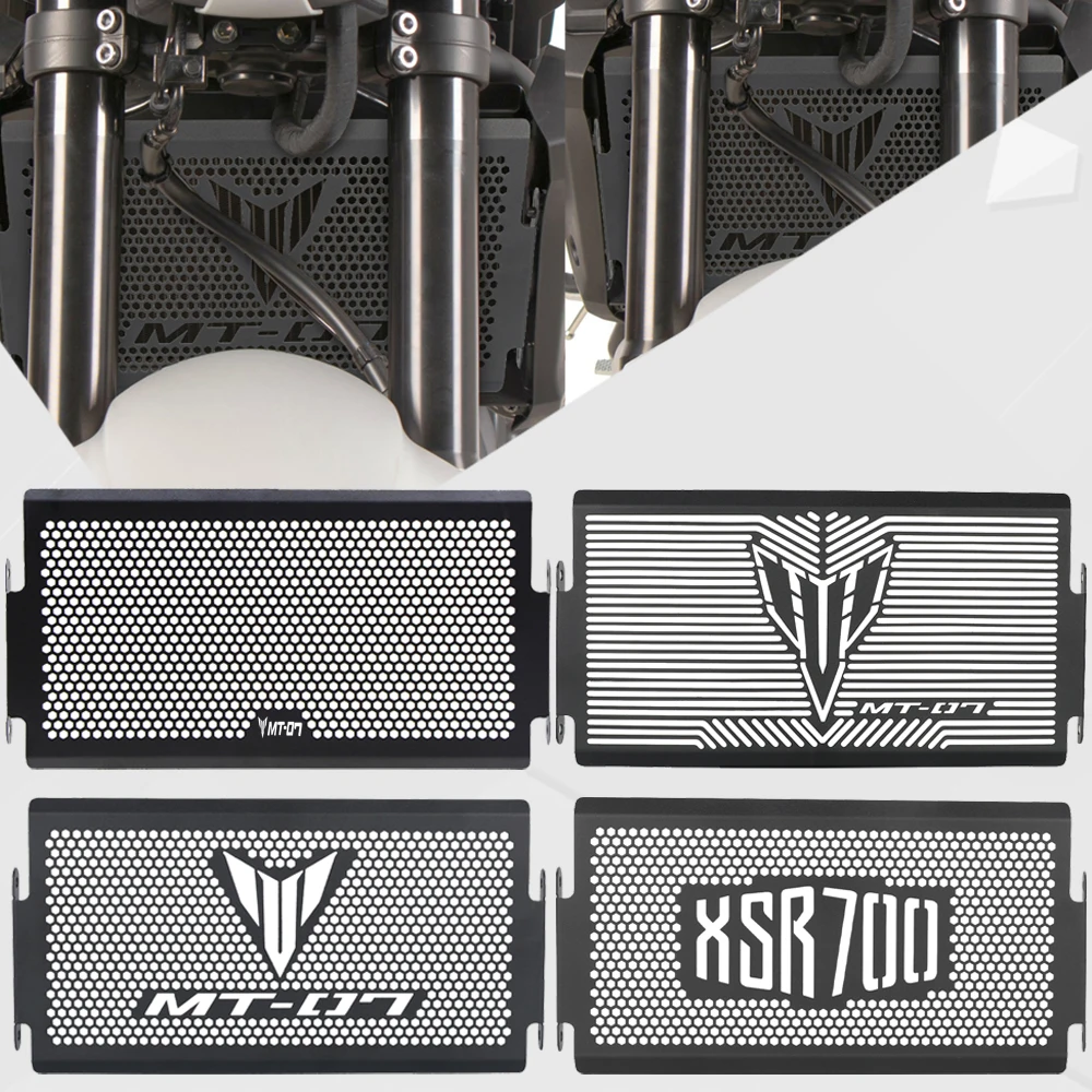 MT-07/MT07 2014-2024 Motorcycle Radiator Grille Guard Protector Cover FZ-07/FZ07 2014-2018 For Yamaha XSR700 XSR 700 2016-2025 