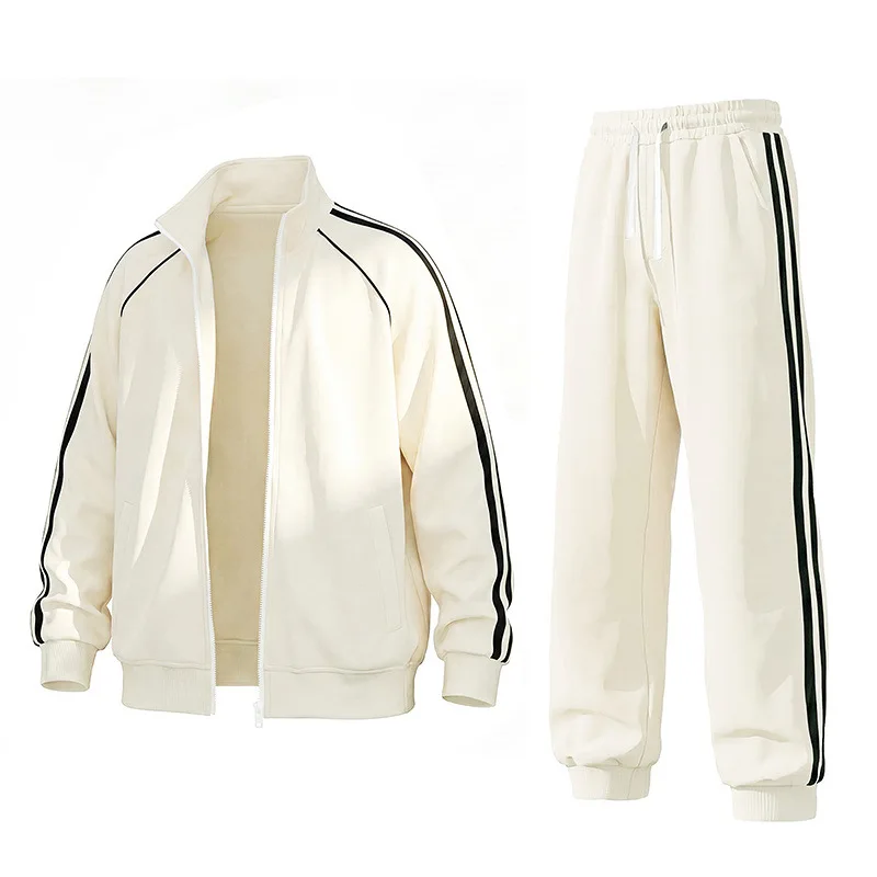 fashion-breathable-sport-running-set-2-pcs-outdoor-comprehensive-training-resistant-jacket-thicken-tracksuit-set-gym-clothing