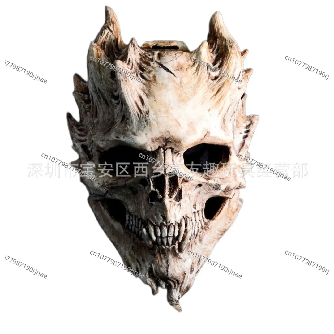 

Skull Bone Warrior Death Skull Mask/Cos Horror Demon Head Cover Horror Halloween Face